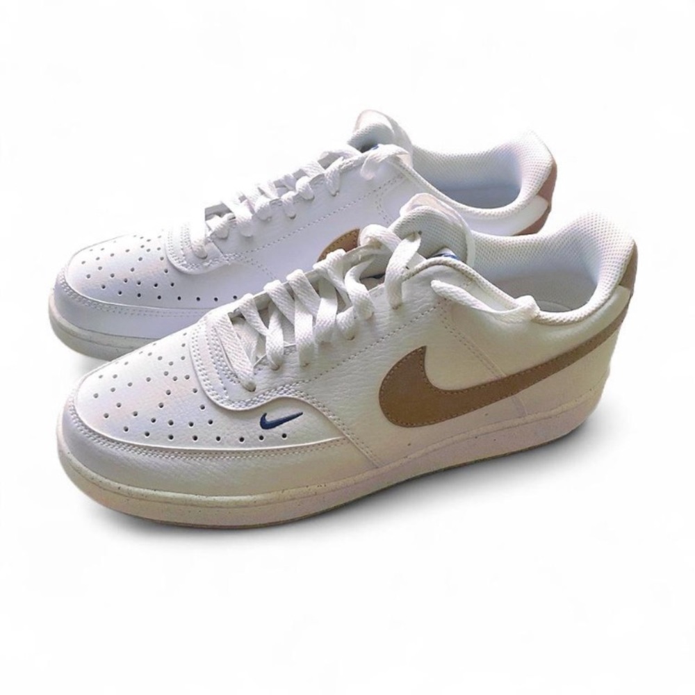 Nike Court Vision Low Next Nature white sneakers, women’s size 9.5